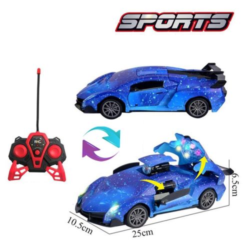 Спортна кола със светлини и РК