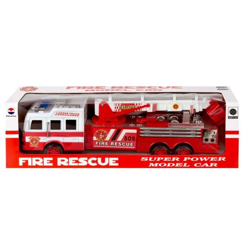 Пожарна Кола със Сирени и Светлини